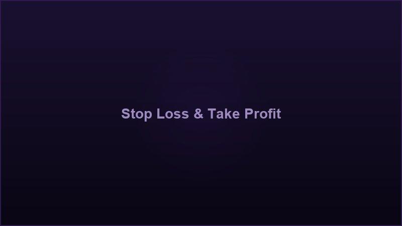 Strategi stop loss dan take profit pada slot online Cocol88